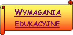 Zwój poziomy: Wymagania edukacyjne